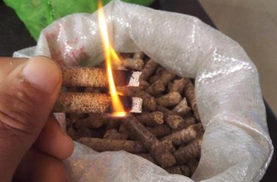 秸稈顆粒機的生物質顆粒燃燒圖 秸稈顆粒機的生物質顆粒燃燒圖