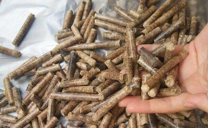 直徑為6-9毫米的灰色生物質顆粒 直徑為6-9毫米的灰色生物質顆粒